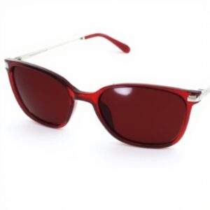 Lunettes de soleil femme Banana Moon BM155P bordeaux argent