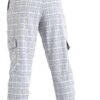 Pantalon Cargo Femme Banana Moon Erwan Gris Kaki-2