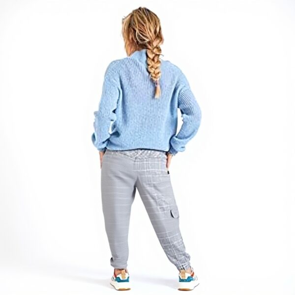 Pantalon Cargo Femme Banana Moon Erwan Gris Kaki