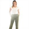 Pantalons Banana Moon Hawston JDR97 Kaki Femme Mode