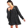 Robe Banana Moon AMYLEE MAREVA Noir Viscose Femme