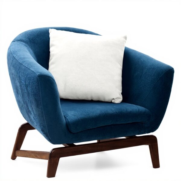 Housse de coussin Moonai 40x40 polyester recyclé décoratif