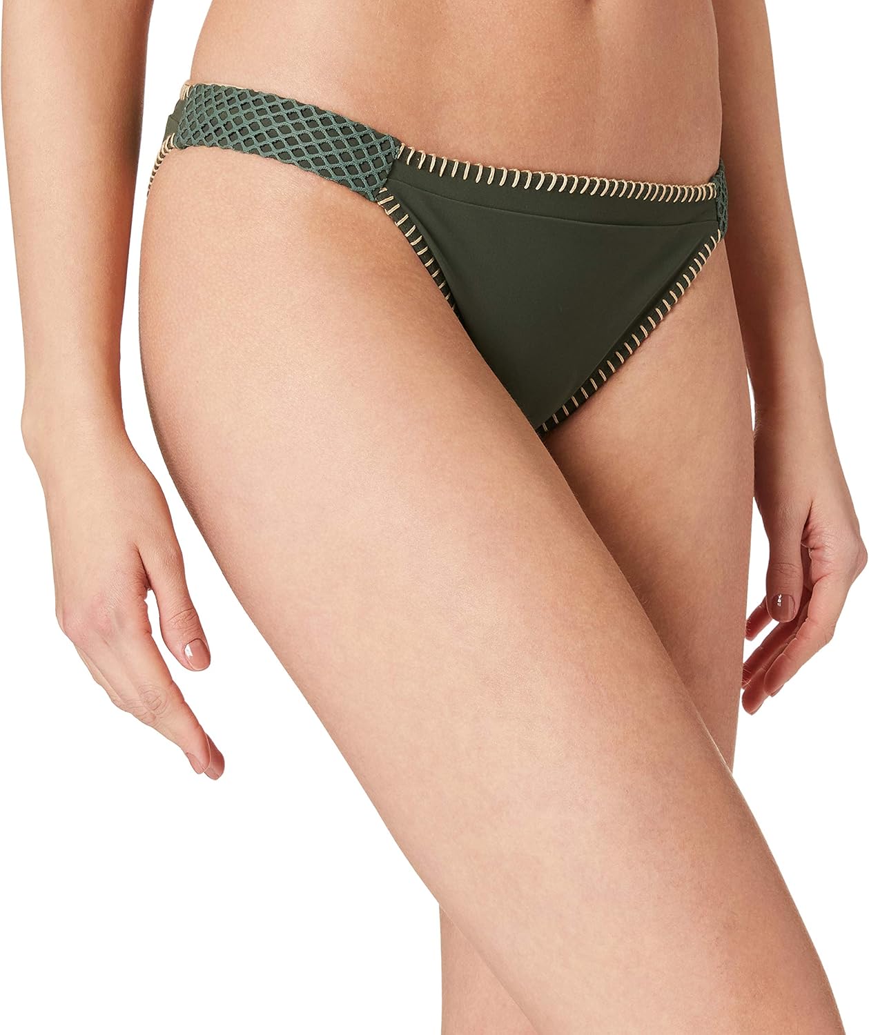 Pavo Monitor Arm installed on a wooden office desk