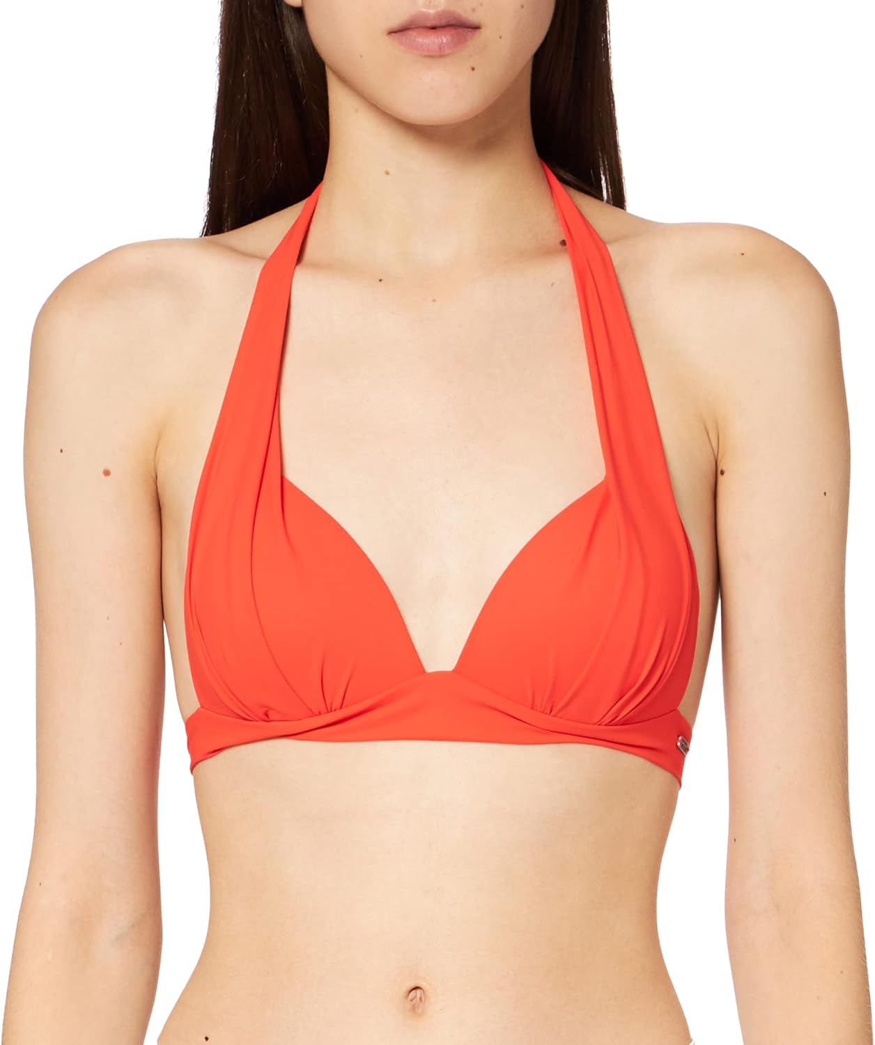 Pavo Monitor Arm installed on a wooden desk with monitor adjustments